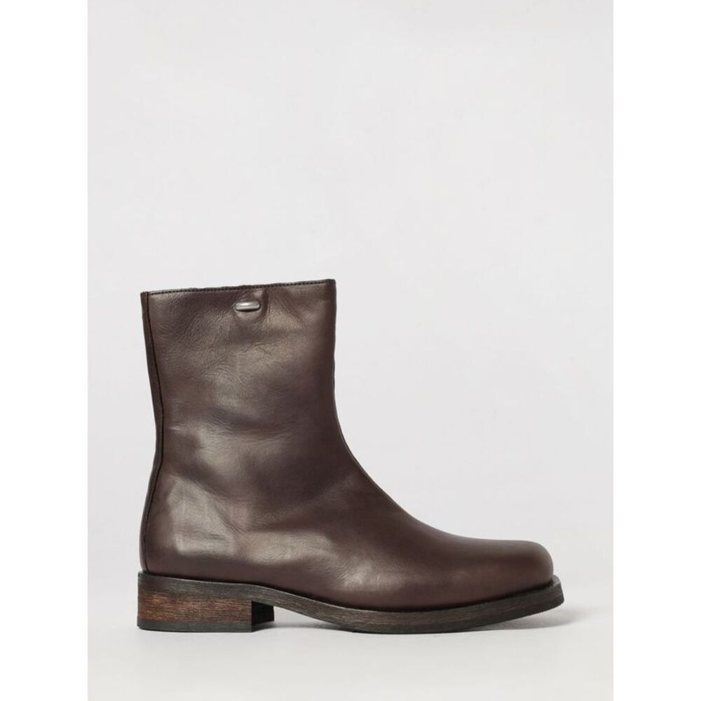 Our Legacy Men Suede Calfskin Our Legacy Ankle Boots With Vibram Sole